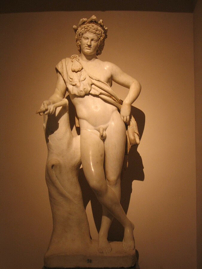 Odpoczywający satyr - rzeźba grecka